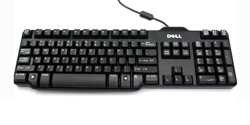 a Dell Enhanced Slim Keyboard.  It has a really big spacebar.